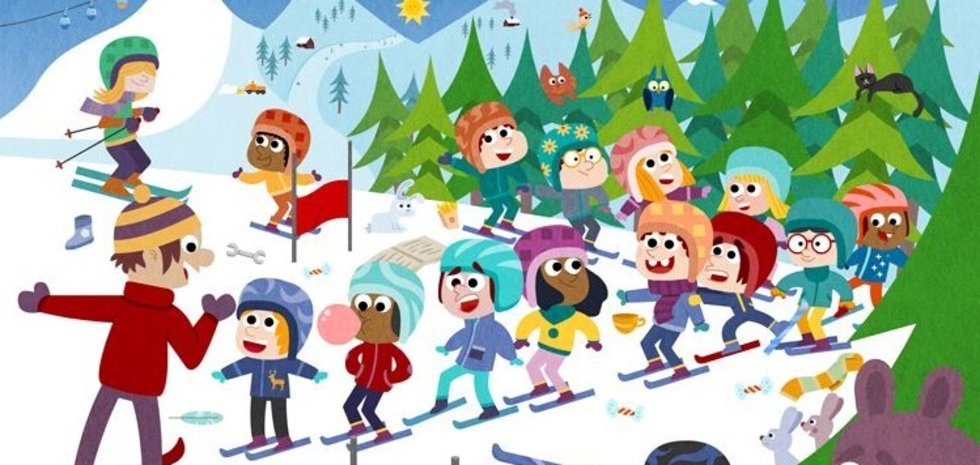 Найдите конверт на рисунке: хитрая головоломка