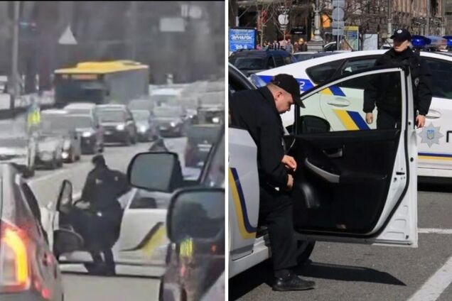 Была стрельба: в Киеве полицейские устроили погоню за нарушителем ПДД. Все подробности и видео