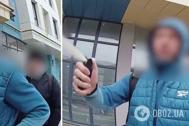 У Львові чоловік розпилив перцевий балончик в обличчя військовому ТЦК і поліцейським: яке покарання загрожує. Відео