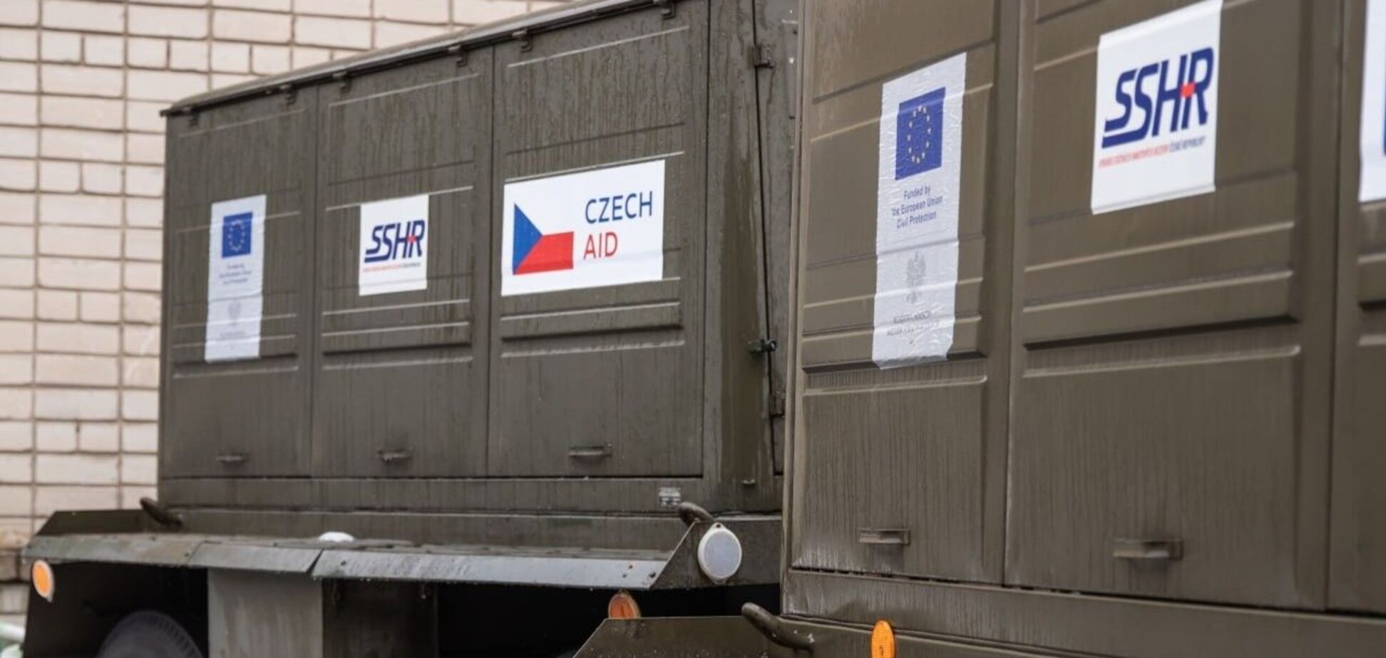 Днепр получил 55 генераторов от Чехии для котельных коммунального предприятия