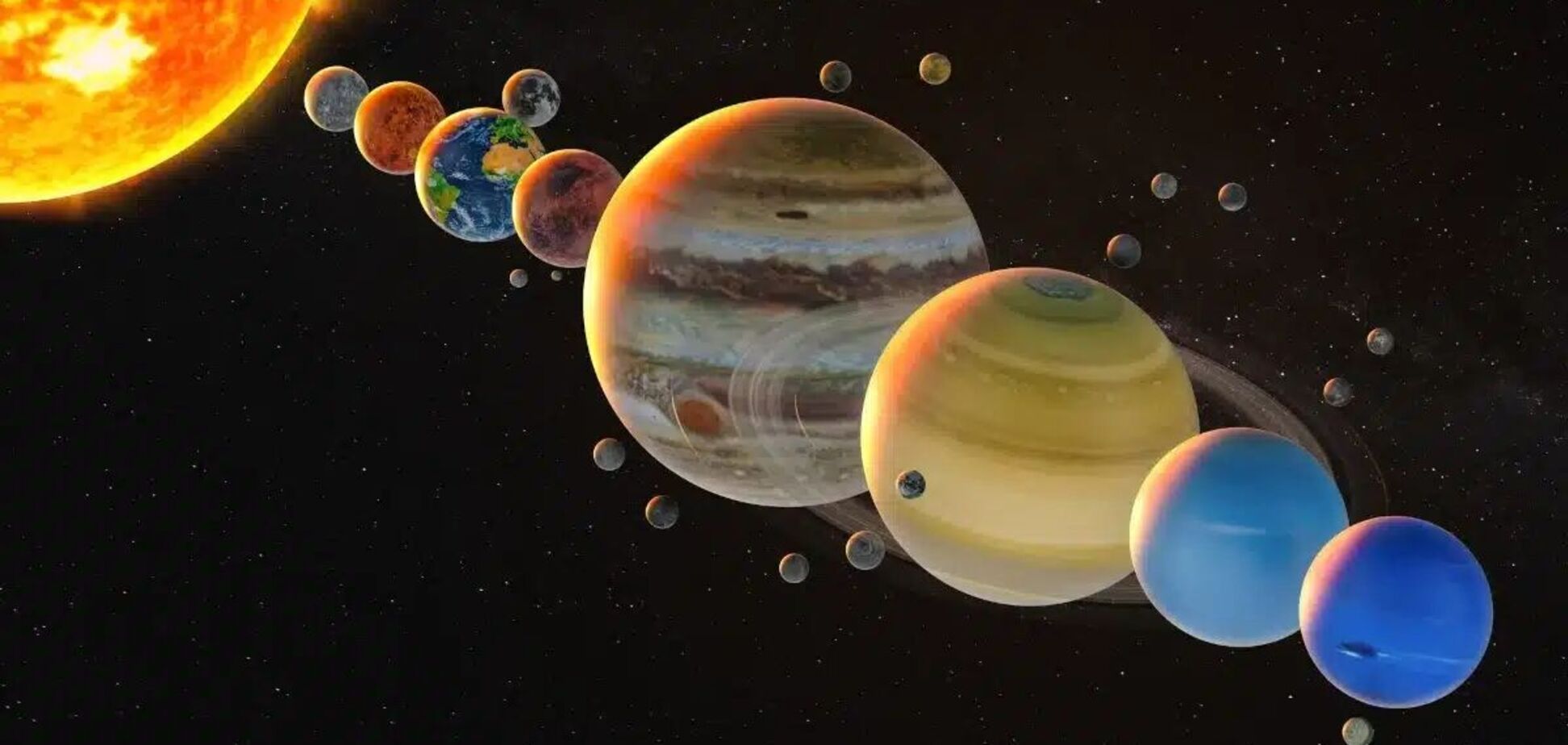 Шість планет пройдуть парадом по небу: коли можна спостерігати рідкісне явище