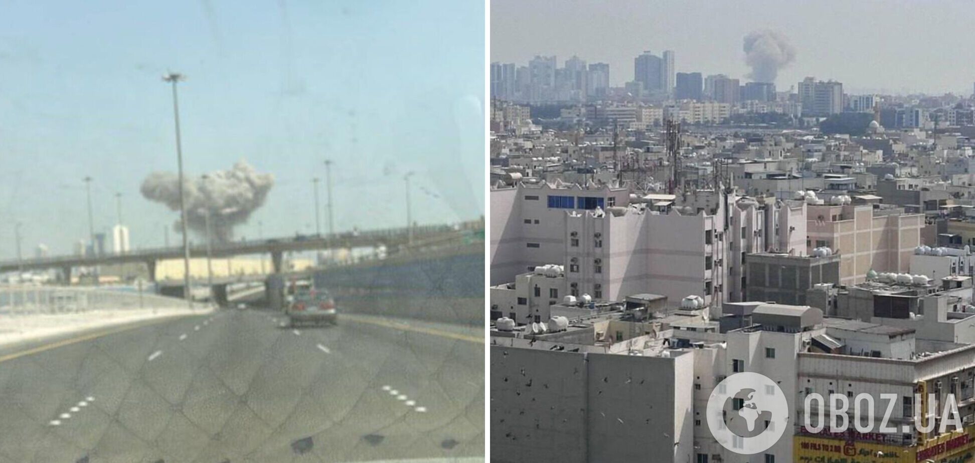 Ближний Восток под обстрелом: Иран атаковал ряд стран, в которых есть базы США. Фото, видео и все подробности