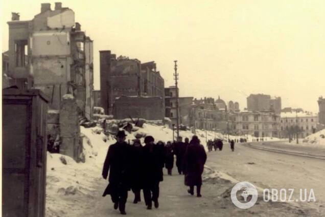 У мережі показали, який вигляд мав зимовий Київ під час німецької окупації у 1940-х роках. Архівні фото