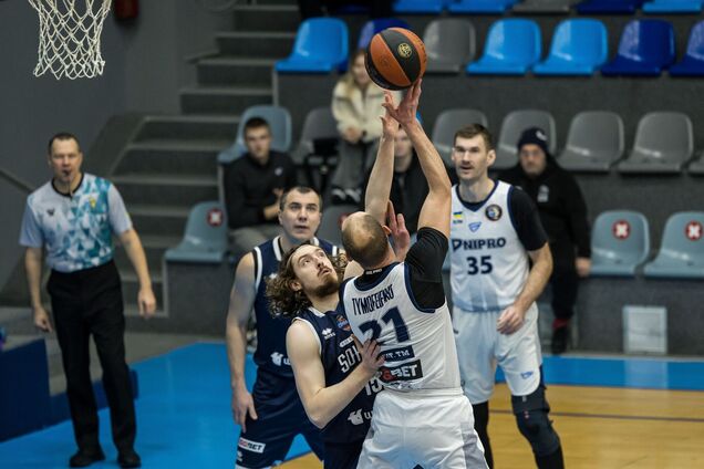 'Днепр' победил 'Харьковских Соколов' в матче лидеров Суперлиги GGBET