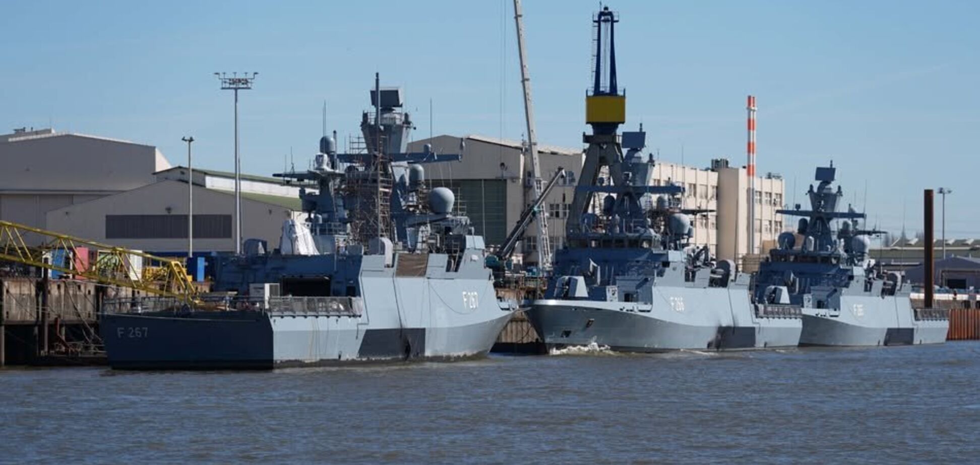 У Німеччині та Греції затримали підозрюваних у диверсіях проти кораблів Бундесверу в Гамбурзі