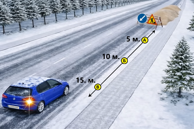 В какой точке разрешена остановка? Тест на знание ПДД