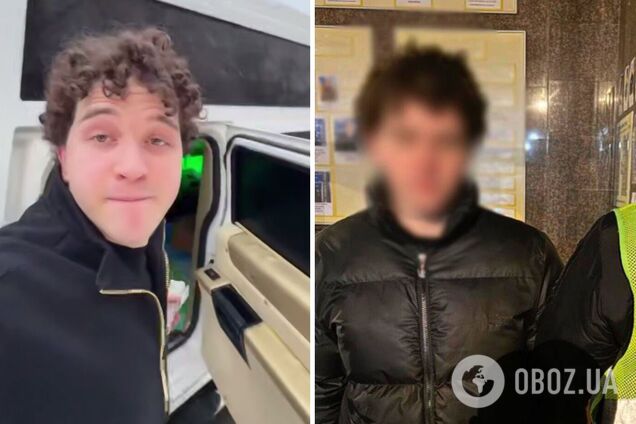 Устроил хайп в центре Киева на фоне блэкаутов: полицейские оперативно нашли 'блогера'. Фото и видео