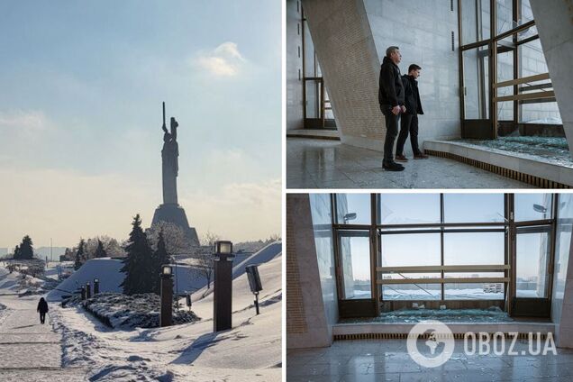 У Києві внаслідок атаки РФ пошкоджено музей у підніжжі монумента 'Батьківщина-мати'. Усі подробиці та фото