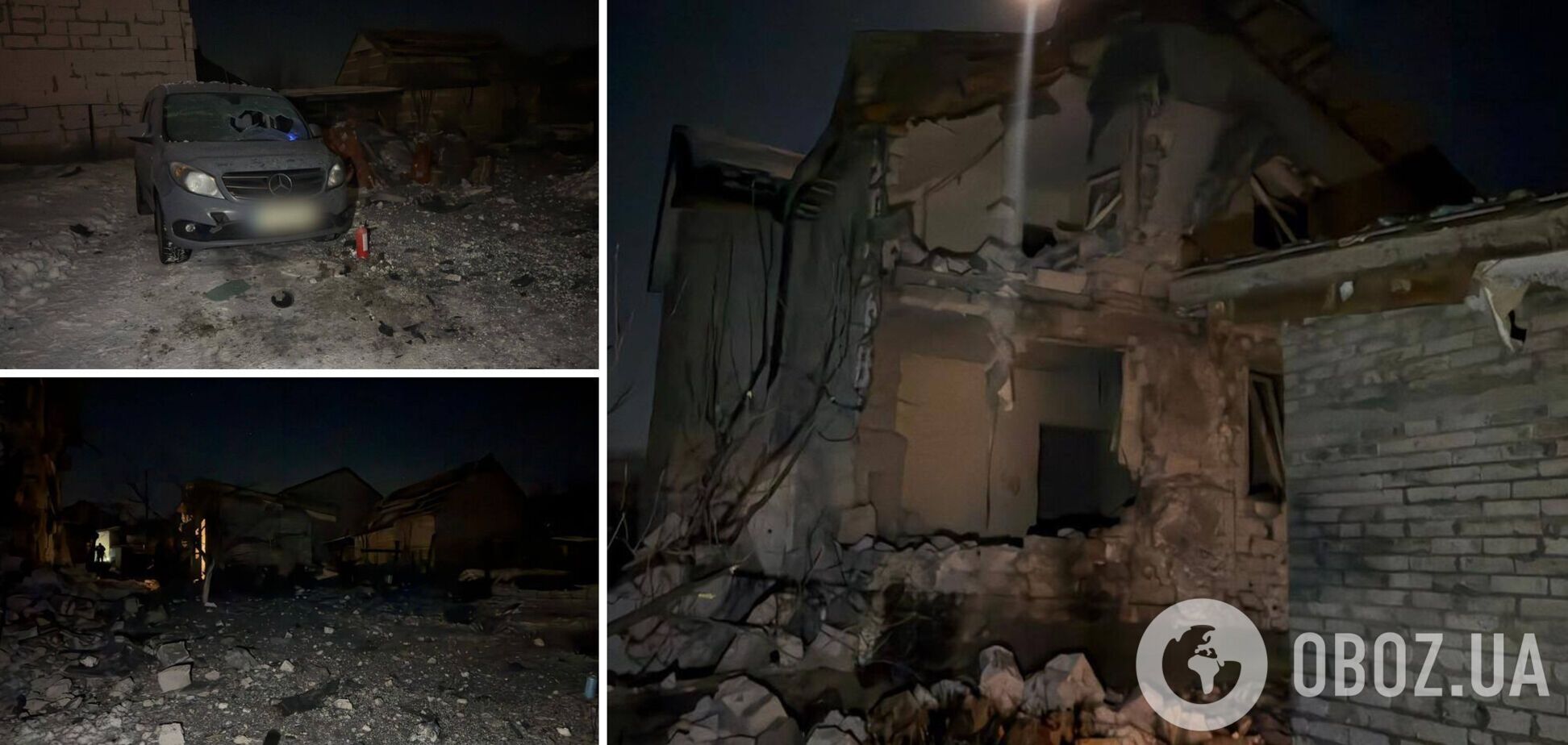 Повреждены дома, есть пострадавшие: последствия российской атаки на Киевщину 3 февраля. Подробности и фото