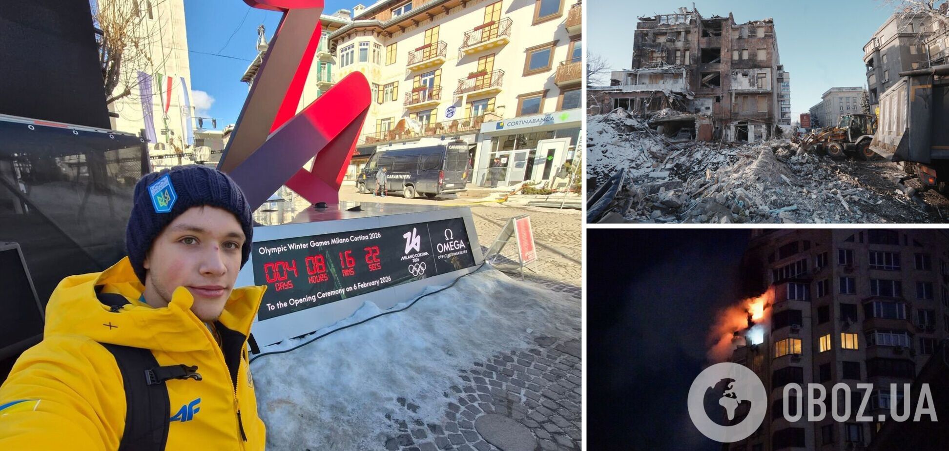 Український спортсмен поїхав на ОІ-2026 і розповів про реакцію іноземців на війну в Україні