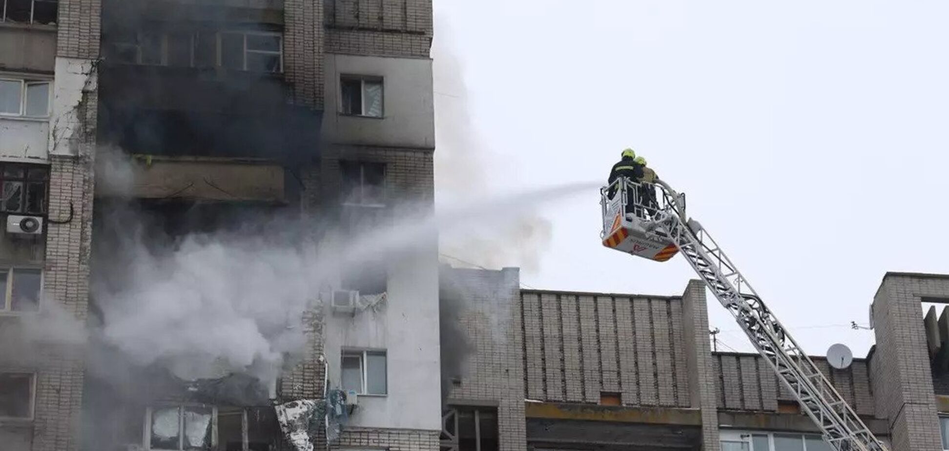 Ілюстрація - наслідки обстрілу в Україні