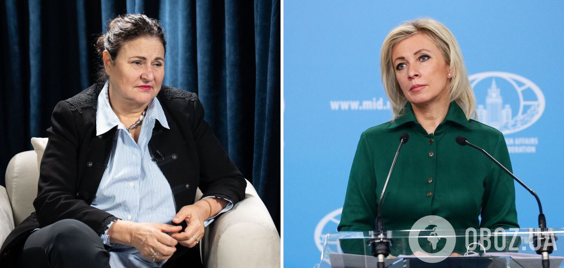 'Пропагандистка, а не дипломатка': посолка ЄС в Україні розкритикувала Захарову
