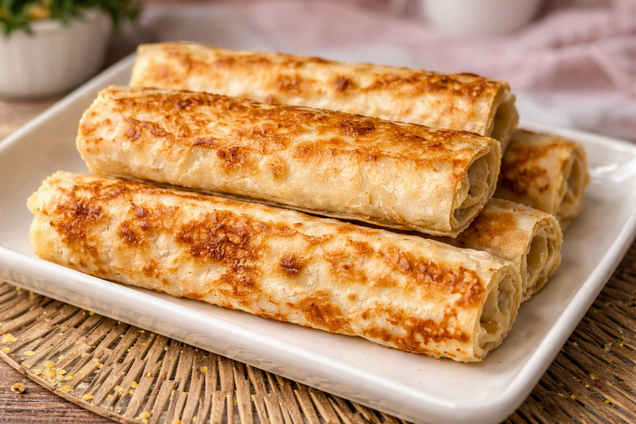 Ленивые трубочки из лаваша с колбасой и сыром: готовятся максимум 15 минут