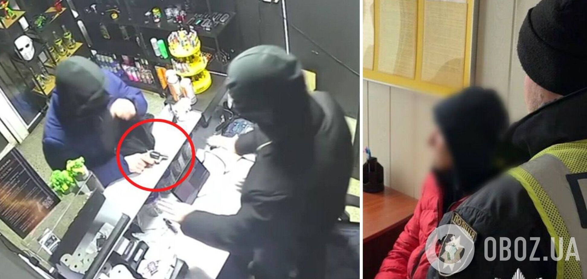 У Києві продавець разом із другом інсценували пограбування магазину, щоб вкрасти з каси 90 тис. грн. Фото та відео