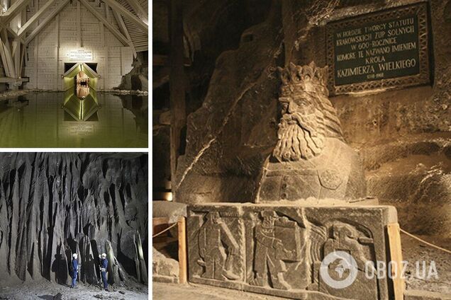 Там каплиці, музеї і скульптури: у Польщі є підземне місто із солі. Фото