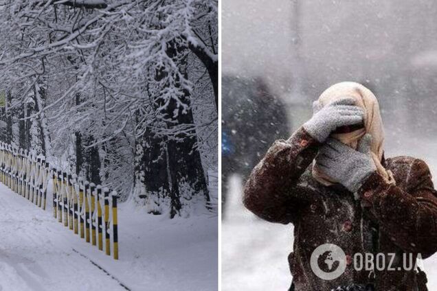 Снег, мороз и сильный ветер: синоптики рассказали, чем удивит погода 5 февраля. Карта