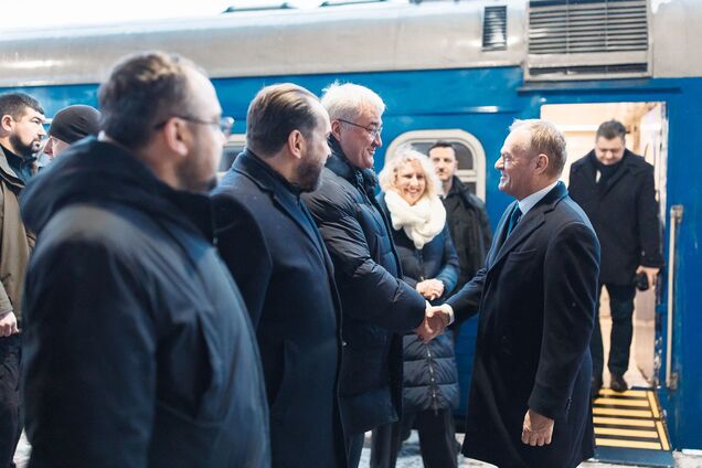 Прем’єр-міністр Польщі Туск прибув з візитом до Києва. Фото