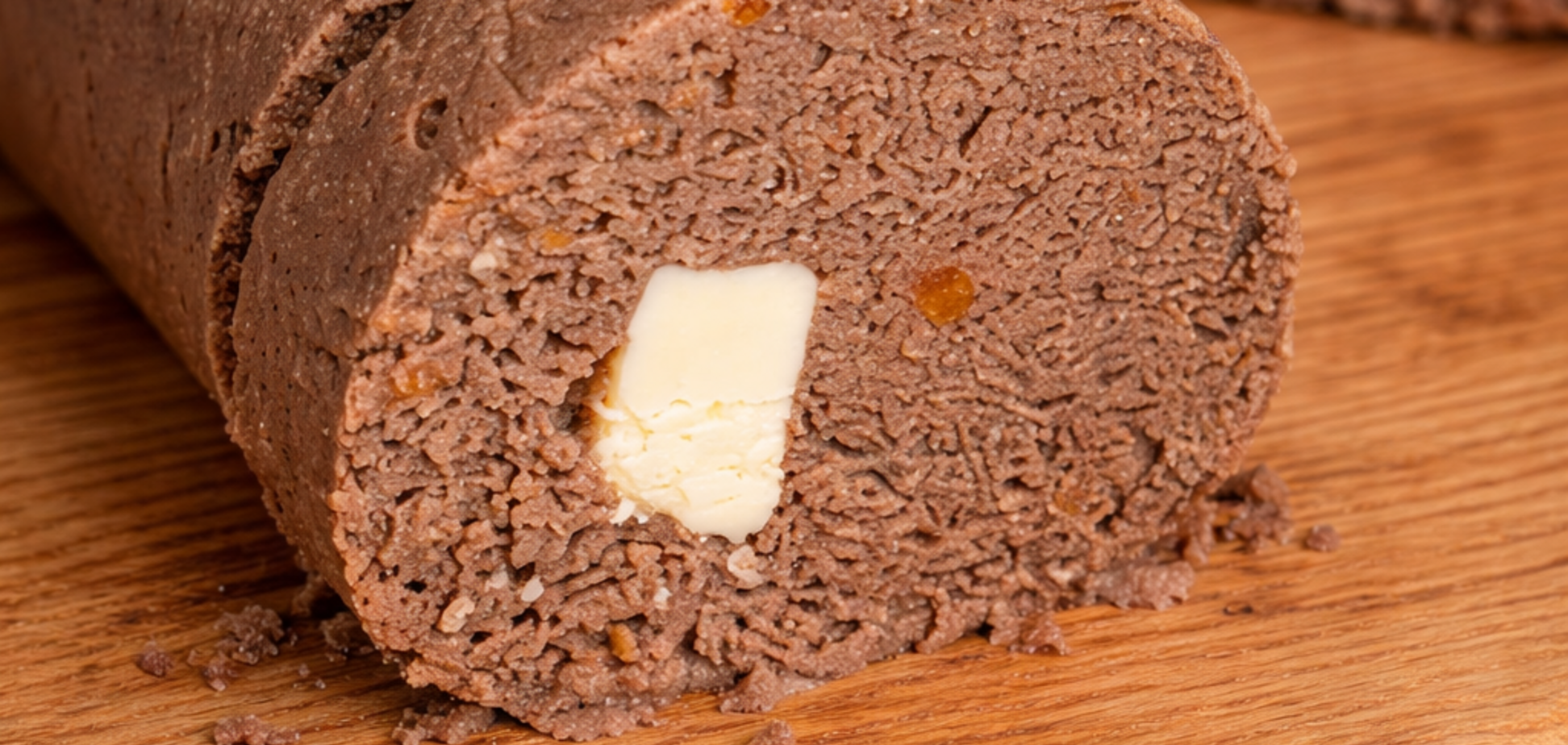 Домашній печінковий паштет з вершковим маслом: можна нарізати на шматочки