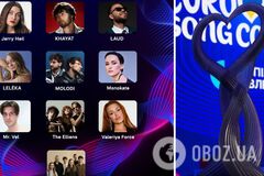 Фаворит і аутсайдер Нацвідбору на Євробачення 2026: кому букмекери прогнозують перемогу, а хто пасе задніх за день до фіналу