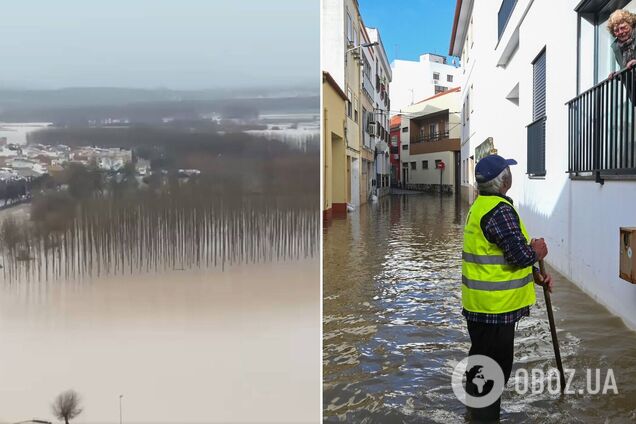 Іспанію і Португалію накрив шторм Леонардо: загинула людина. Відео