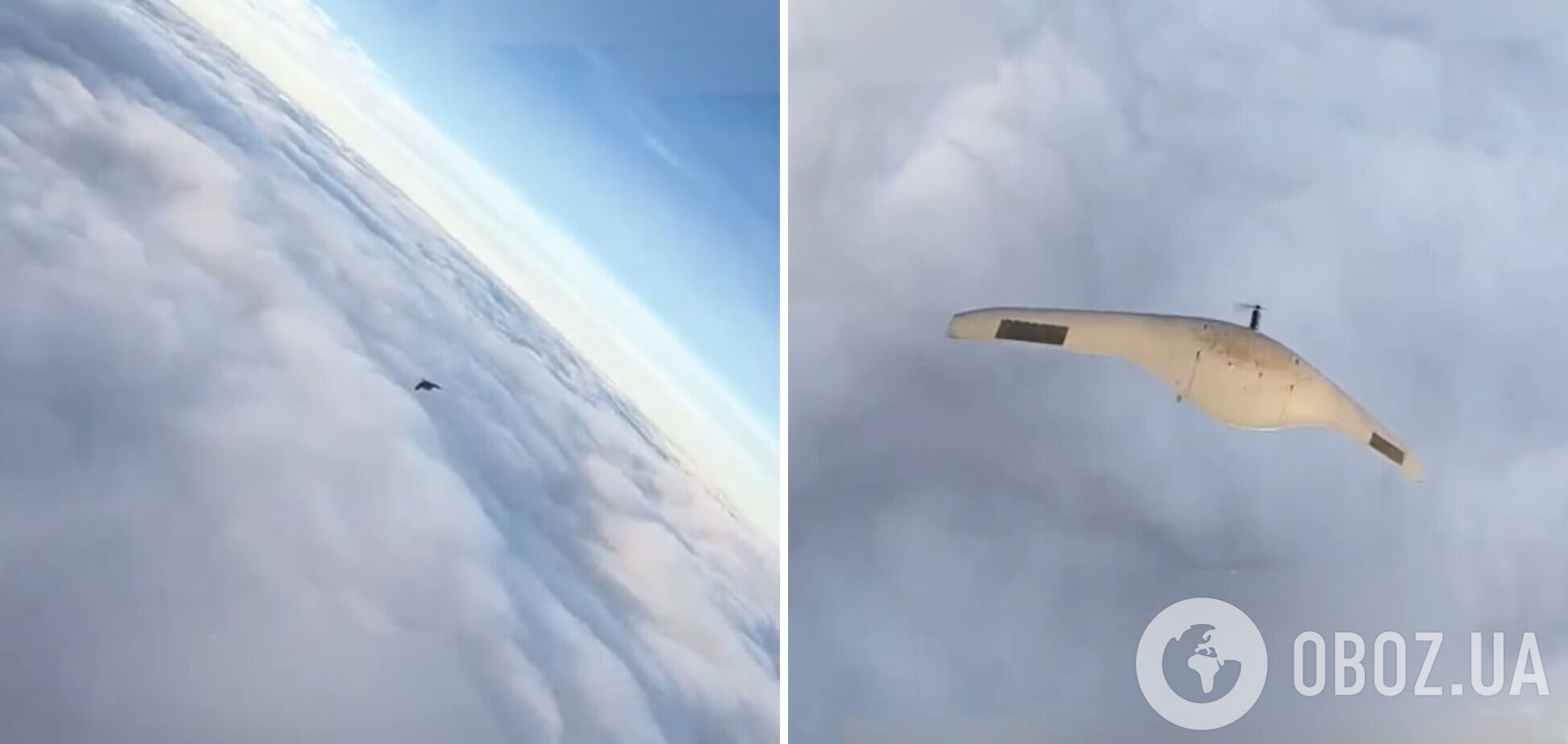 Маневренный поединок в воздухе: пограничники показали перехват вражеского дрона. Видео