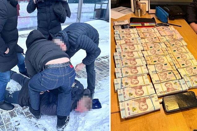 Задержание директора КП в Киеве по подозрению в вымогательстве