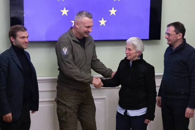 Кличко встретился с делегацией Европарламента