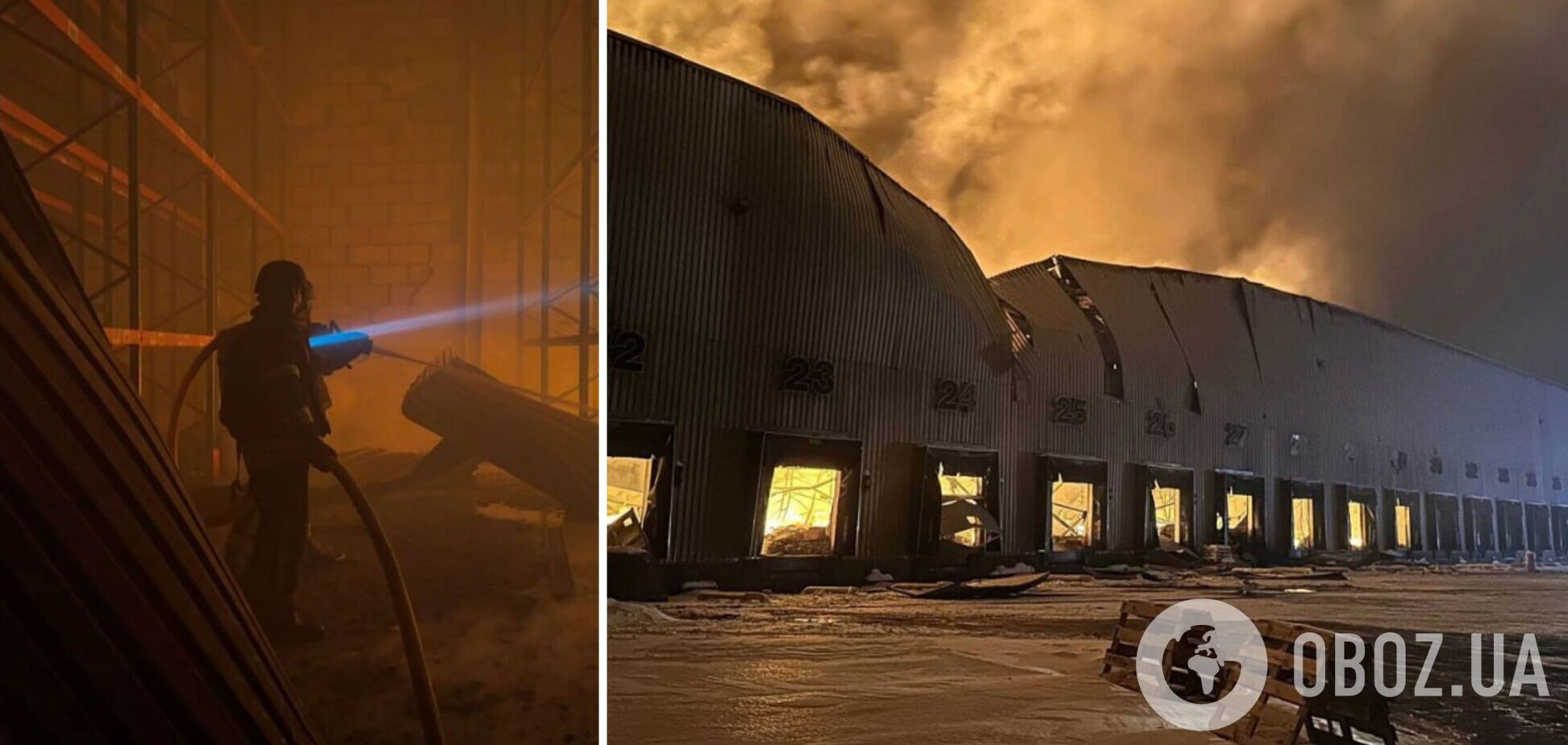 Пошкоджено будинки, виникла пожежа: у КОВА розповіли про наслідки російської атаки на Київщину 7 лютого. Фото