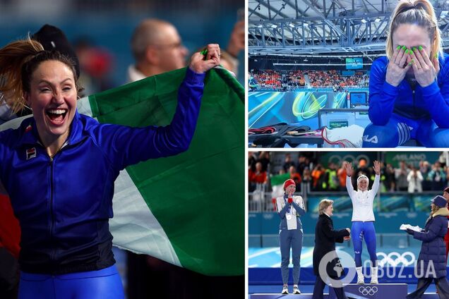 Внучатая племянница Джины Лоллобриджиды установила первый олимпийский рекорд ОИ-2026. Видео