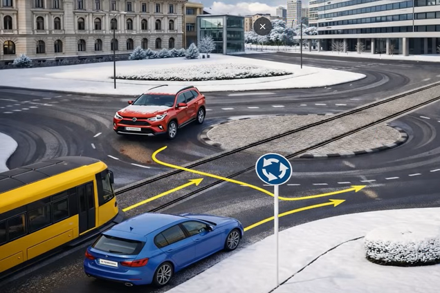 Кому вы должны уступить дорогу? Задания по ПДД