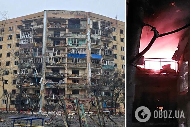 Оккупанты сбросили КАБы на Краматорск: полиция показала первые минуты после ударов по многоэтажкам. Видео, Фото