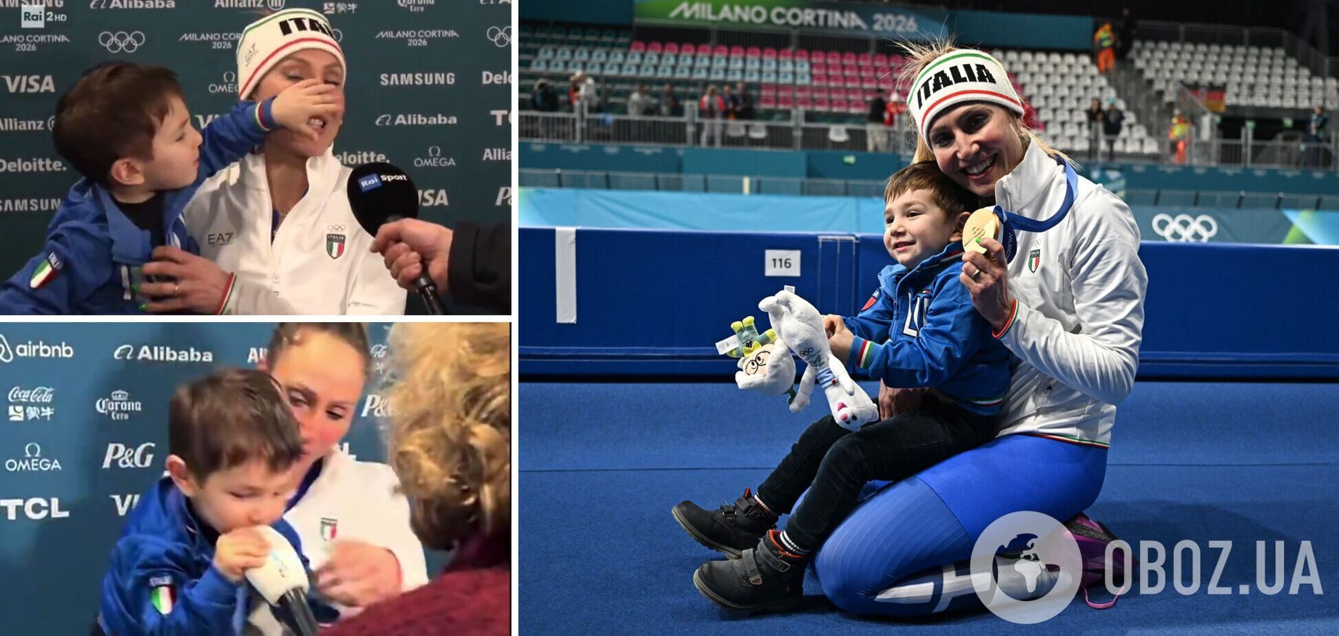 То, что вытворял сын чемпионки во время ее интервью на ОИ-2026, стало хитом в сети. Видео