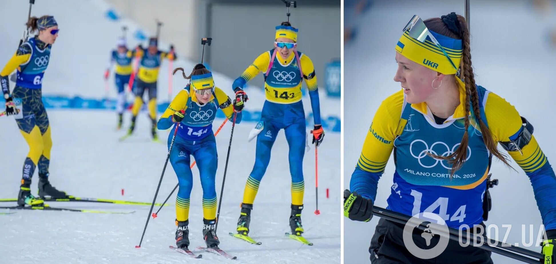 'Полетела щучкой': украинская биатлонистка упала во время смешанной эстафеты на Олимпиаде-2026 и боялась 'поймать блэкаут'