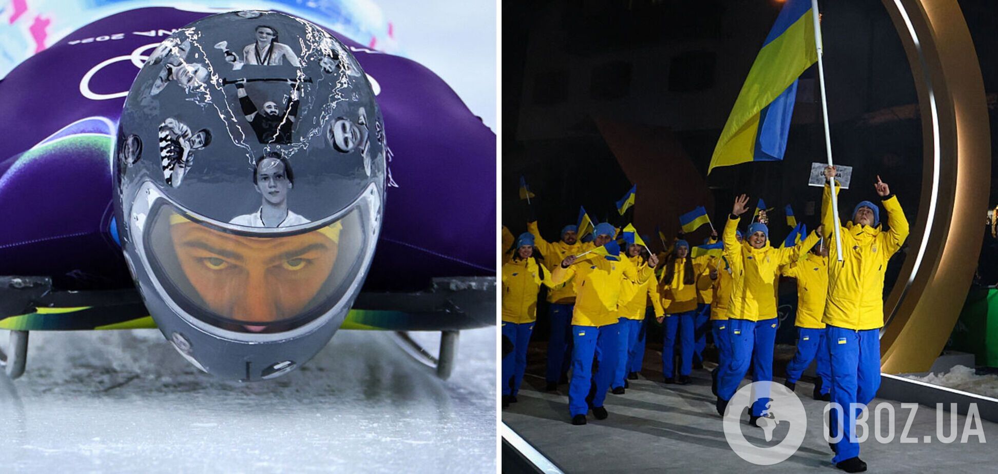 Лидер сборной получил замечание на ОИ за шлем с фото убитых армией РФ украинцев: кто изображен на экипировке