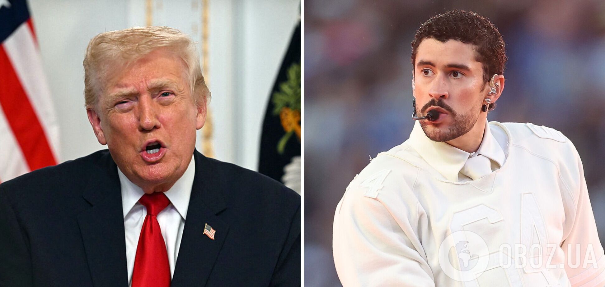 'Одне з найгірших шоу в історії!' Трамп вибухнув гнівом через виступ Bad Bunny в перерві Супербоулу 2026: що відбувалося на полі