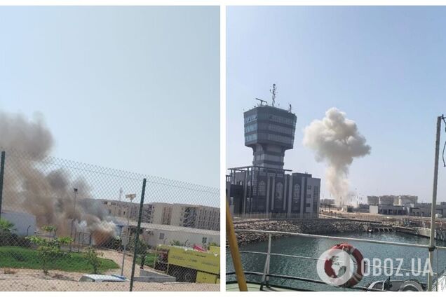 В Омані дрони вдарили по комерційному порту, є поранений. Відео