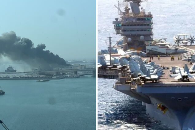 Іран завдав ударів по американському авіаносцю і французькій базі ВМС на Близькому Сході: що відомо про наслідки