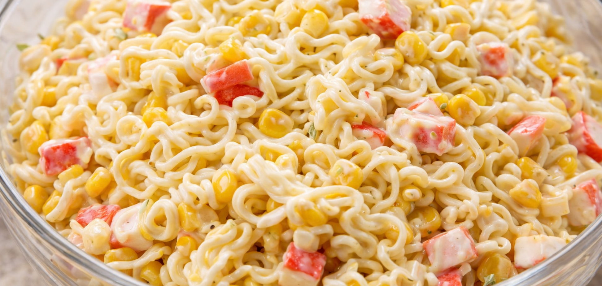 Очень вкусный и бюджетный салат из мивины: готовится элементарно