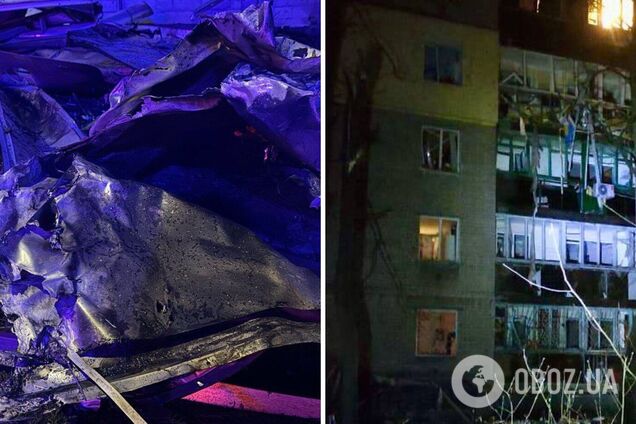 Россия атаковала Днепр: повреждены дом и банк, среди пострадавших 12-летний мальчик. Фото и видео