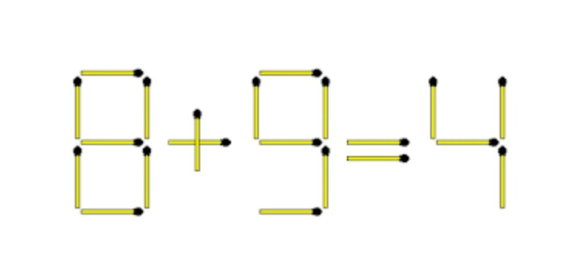 Є три шляхи: хитра головоломка із сірниками