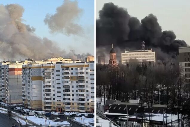 В российском Брянске прогремели взрывы и вспыхнул пожар: сообщают о прилете ракет по важному заводу. Фото и видео