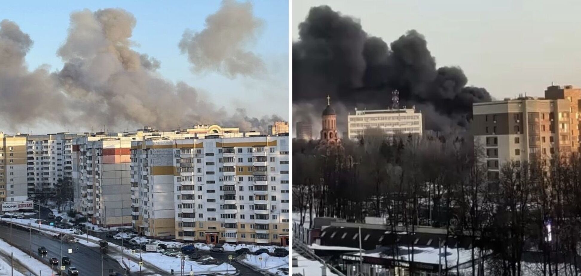 У російському Брянську пролунали вибухи і спалахнула пожежа: повідомляють про приліт ракет по важливому заводу. Фото і відео