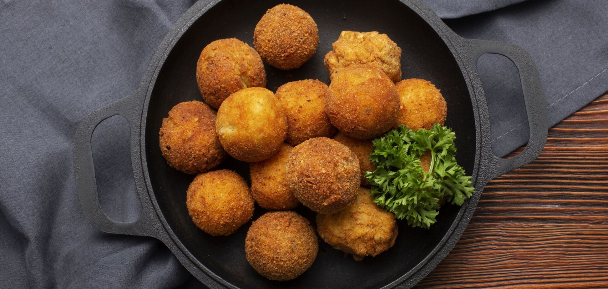 Хрусткі домашні крокети з рисом та грибами: можна їсти у піст