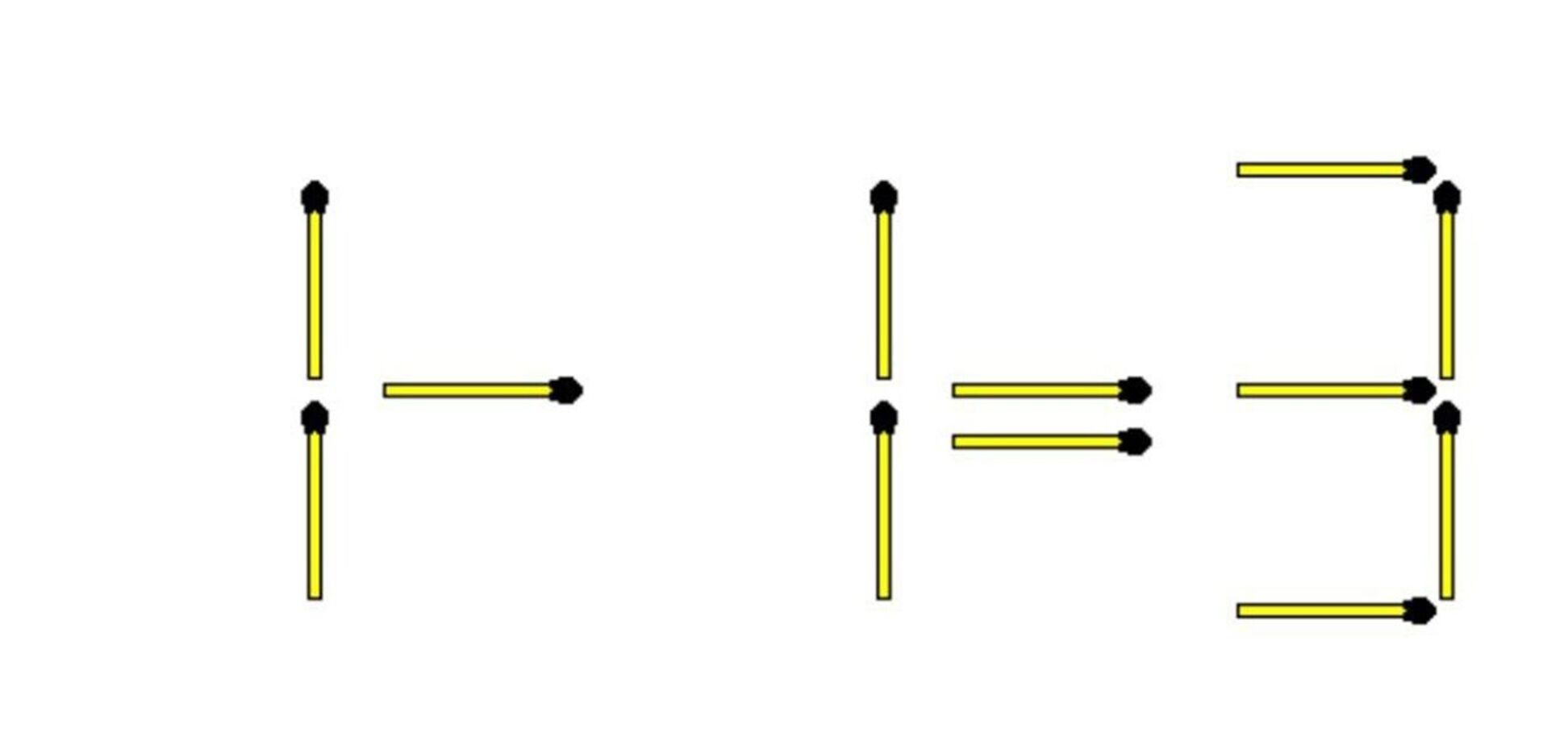 Сколько спичек надо передвинуть? Головоломка для самых умных