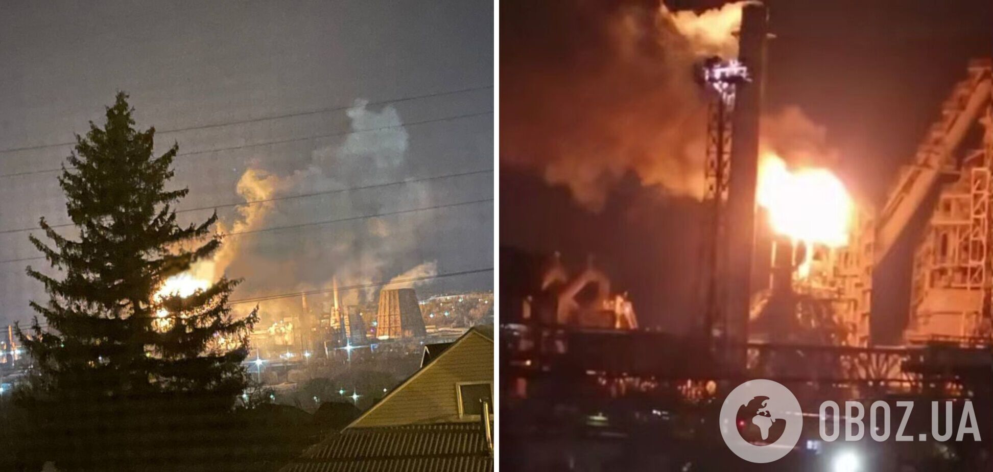 В Туле загорелся крупный металлургический завод: все подробности. Фото и видео