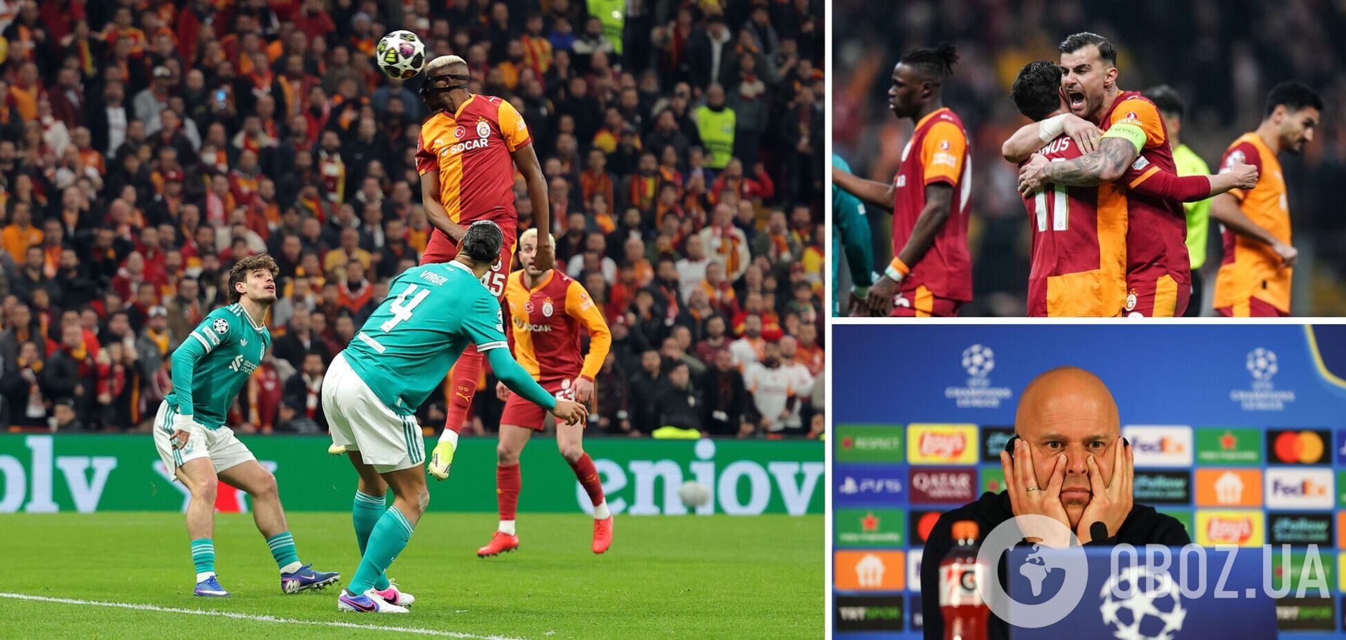 1/8 фіналу Ліги чемпіонів стартувала з гучної сенсації. Відео