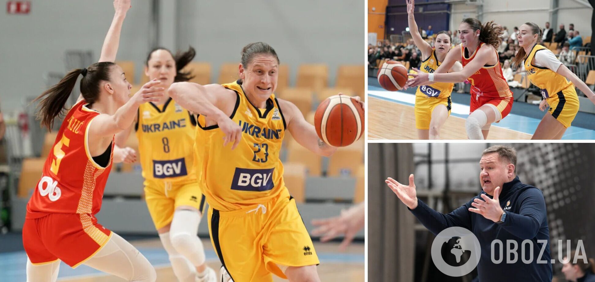 Збірна України програла Чорногорії у відборі на жіночий Євробаскет-2027