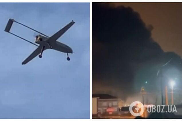 Піднявся дим: у російському Тихорецьку атаковано нафтобазу. Фото і відео