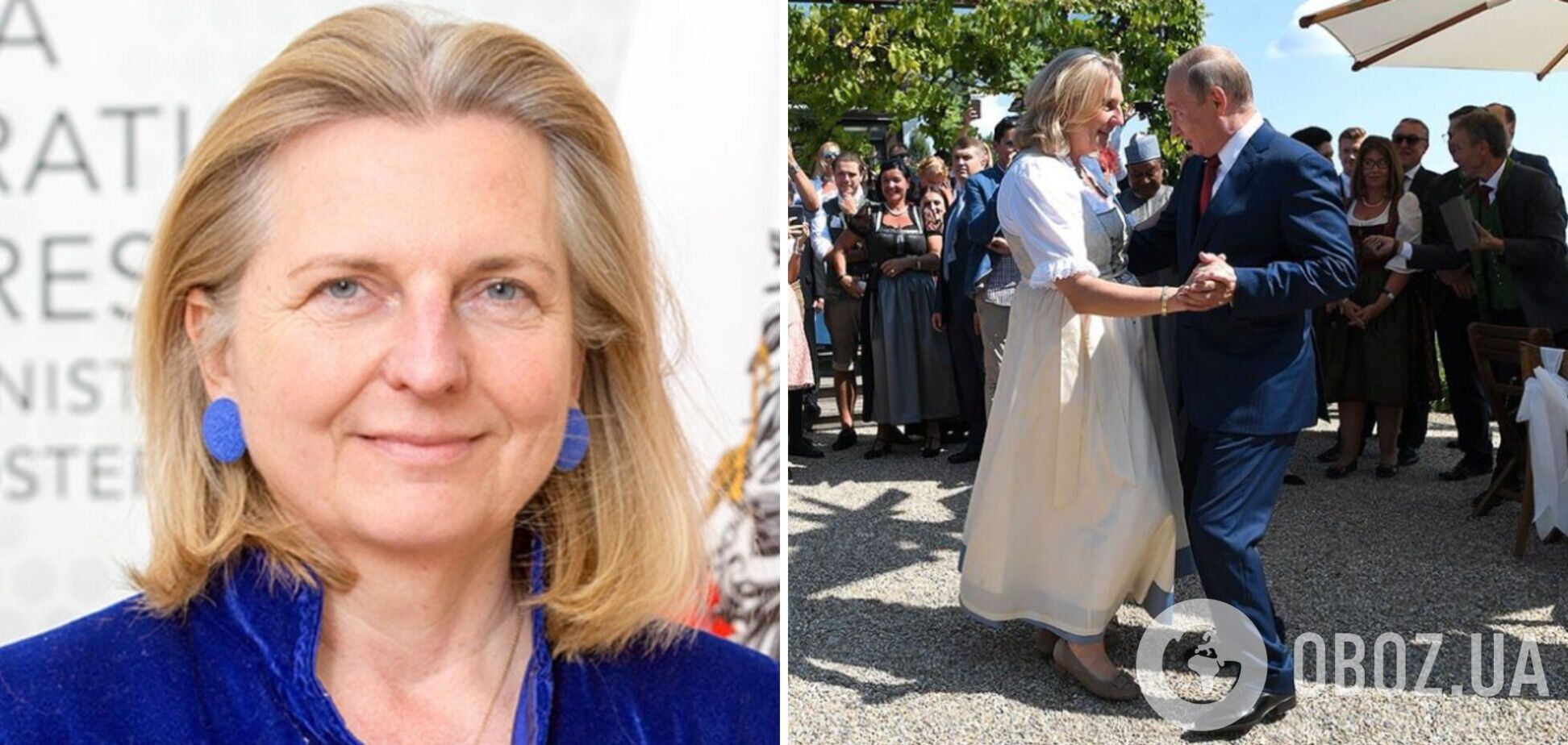 Стала пропагандисткою: медіа розкрили, скільки заробляє есголова МЗС Австрії Карін Кнайсль після переїзду до Росії