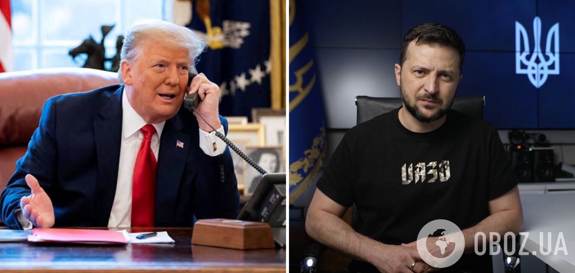 'Потрібно більше тиску на Росію, а не на мене': Зеленський заочно звернувся до Трампа